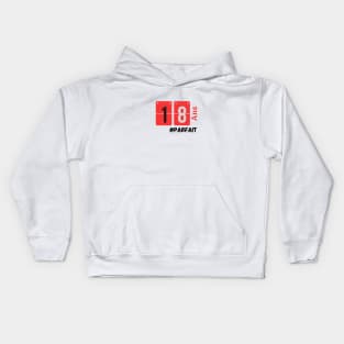 Anniversaire 18 ans Kids Hoodie